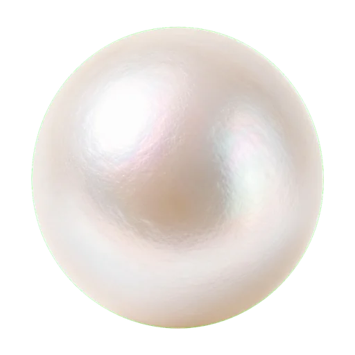 パール（天然石イラスト）